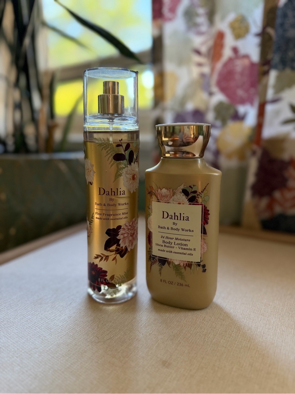 Bath and Body Works Dhalia Set